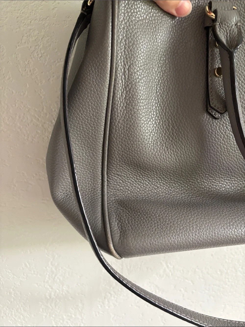 Kate Spade Mulberry Street Leighann Large Pebbled Leather Satchel